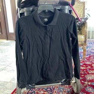 Black Oldnavy uniform polo/top for kids